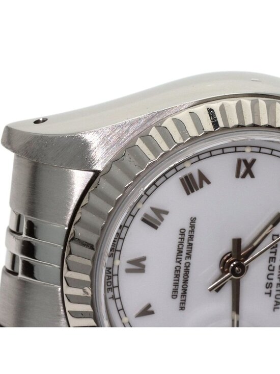 Rolex Datejust Watch SS 18k White Gold